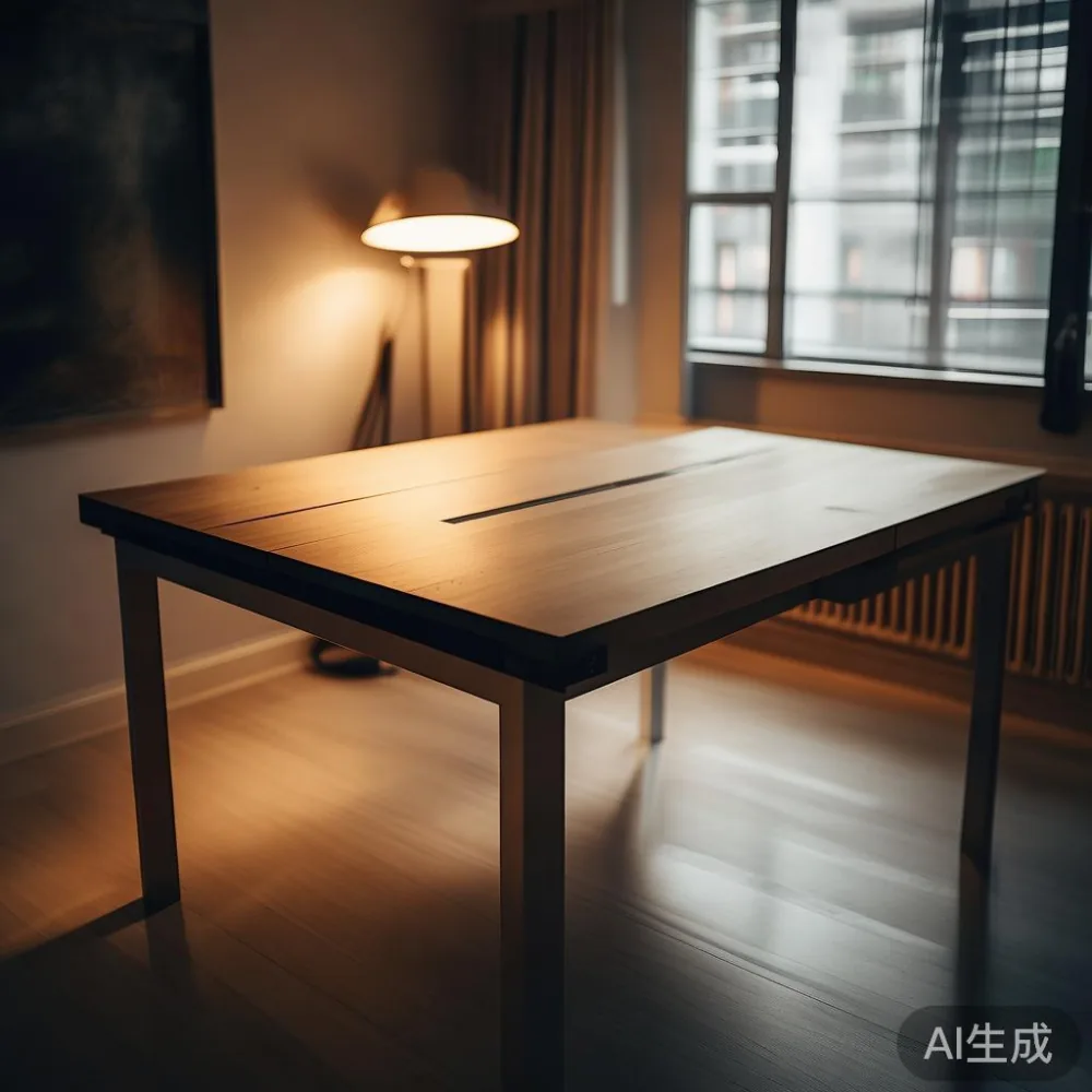 Delivery and Assembly Realities When Buying an Extendable Dining Table — room setting at dusk with warm lamp light, film 