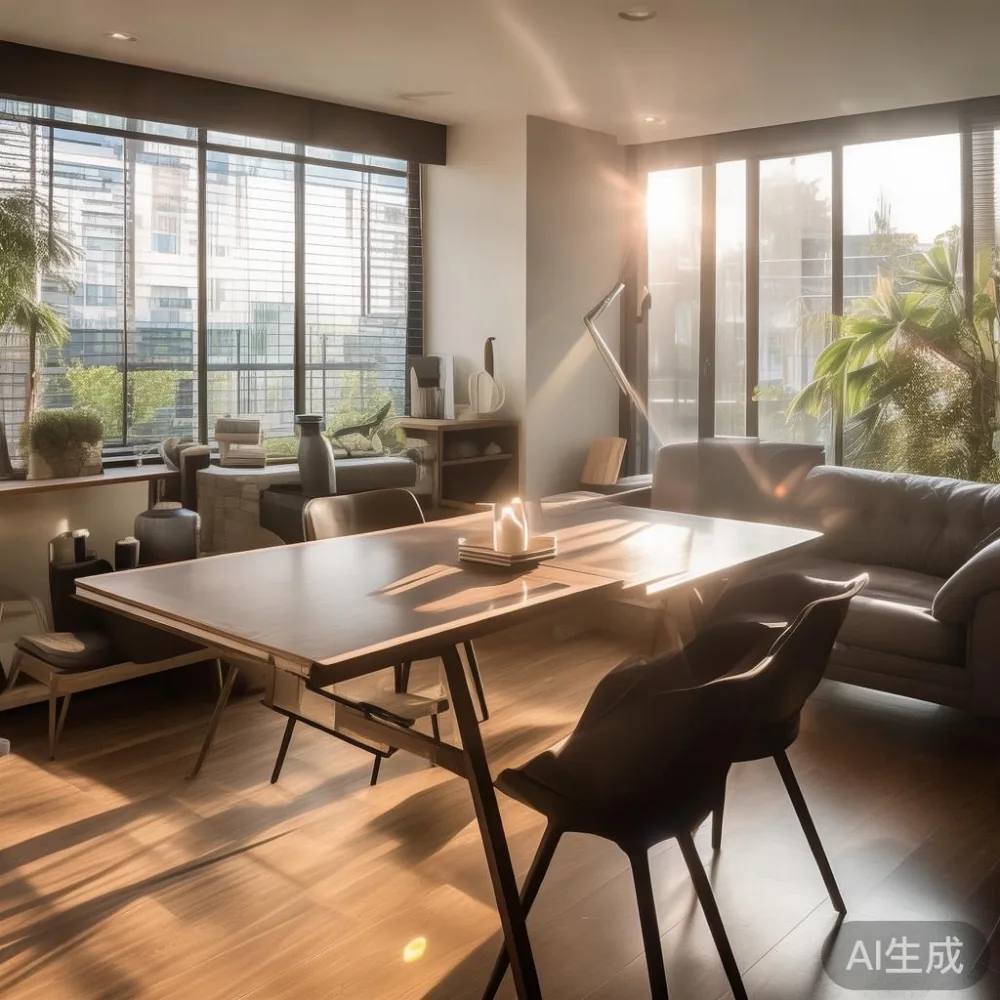 Delivery and Assembly Realities When Buying an Extendable Dining Table — in a sunlit Singapore HDB living room, morning l