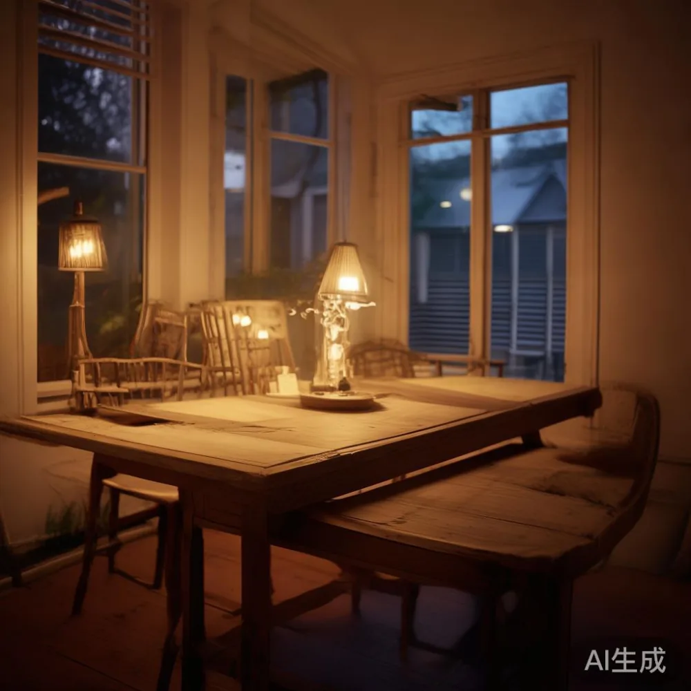 How to Read a Furniture Warranty Without Getting Caught Out — room setting at dusk with warm lamp light, film 