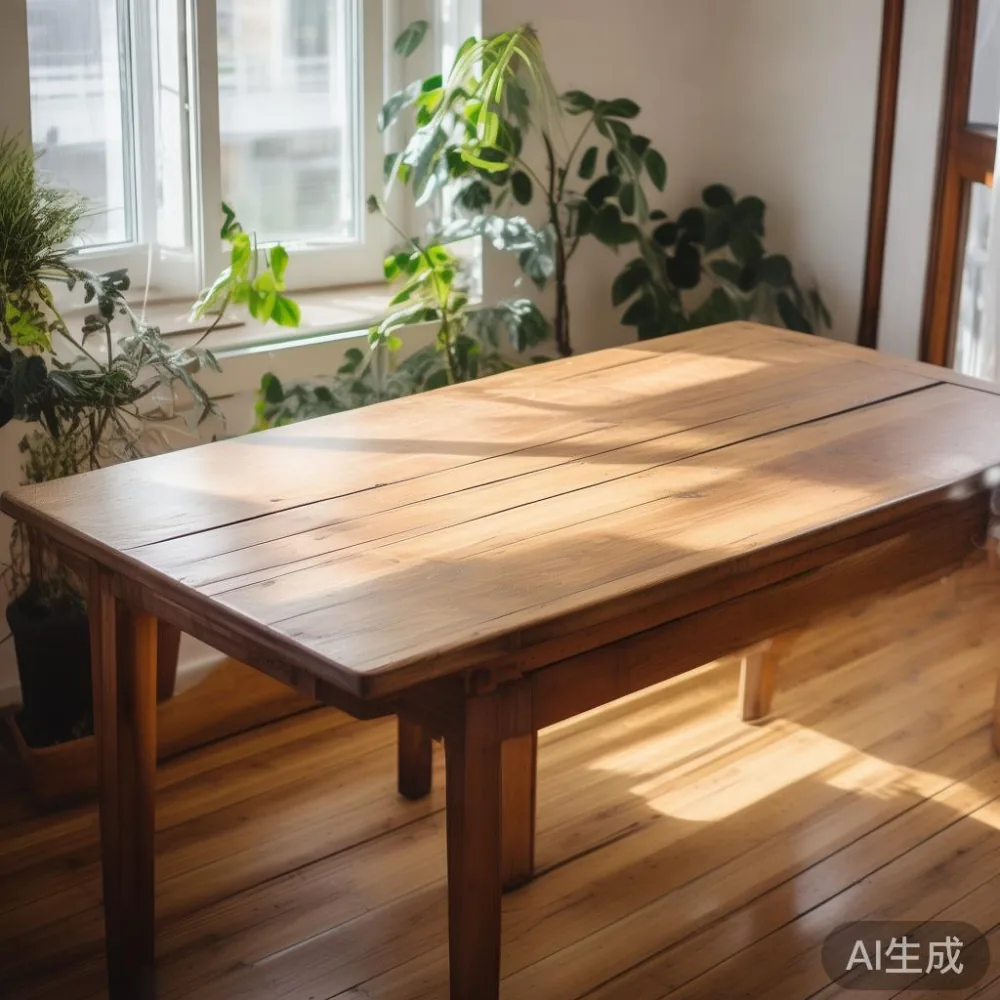 Veneer vs Solid Wood Over 5 Years: What an HDB Extendable Table Buyer  — corner of a small condo apartment with wooden fl